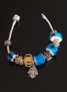 Blue & Yellow Brecelet Style Pandora