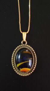 Glass pendant