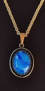 Blue pendant