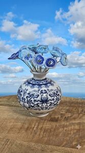 Porcelain and glass flowers